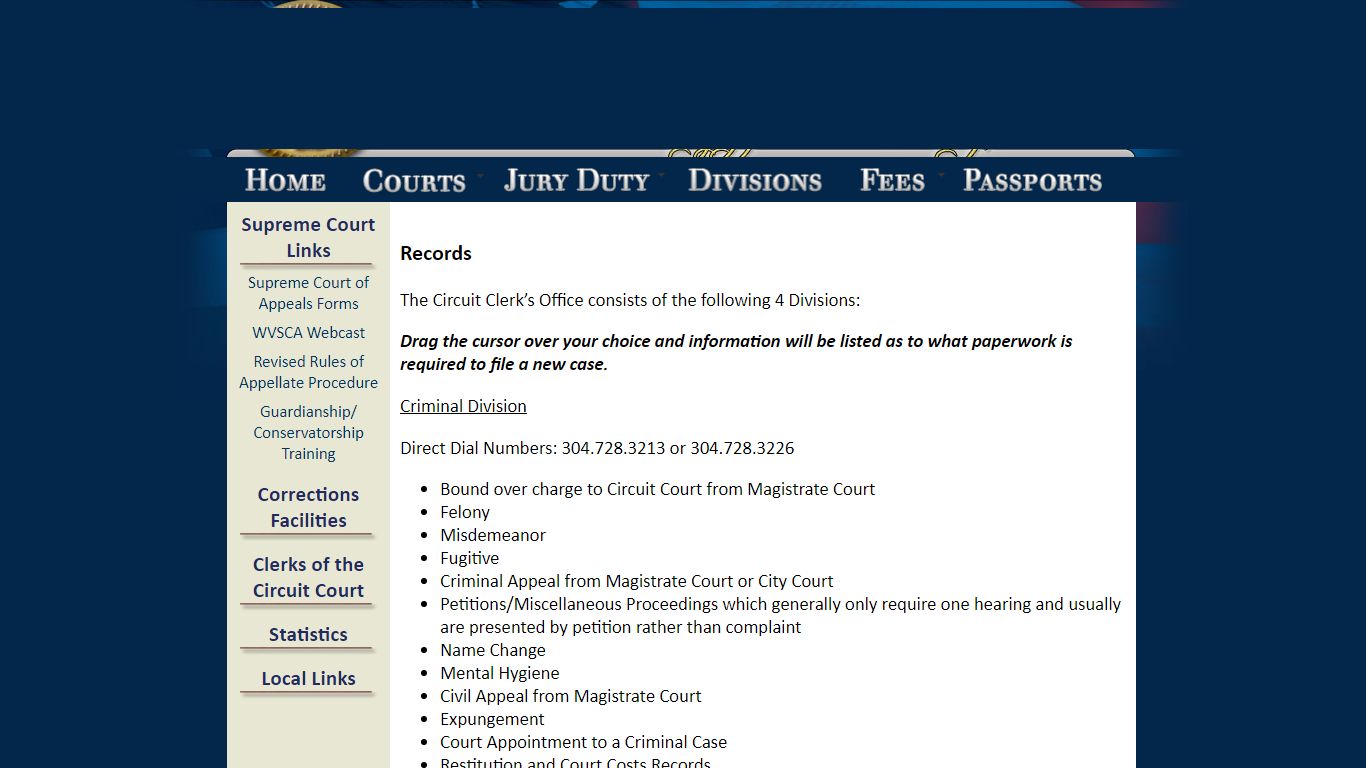 Jefferson County Circuit Clerk - Records